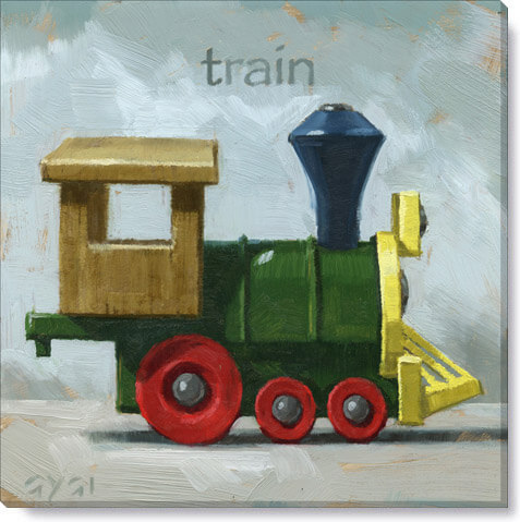 TRAIN GICLEE WALL ART