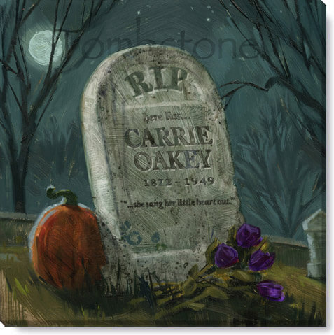 TOMBSTONE GICLEE WALL ART