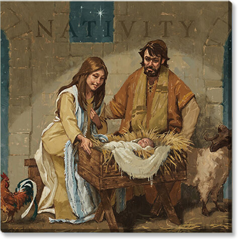 HOLY FAMILY GICLEE WALL ART