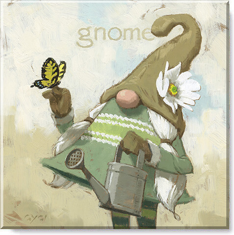 GARDEN GNOME GICLEE WALL ART