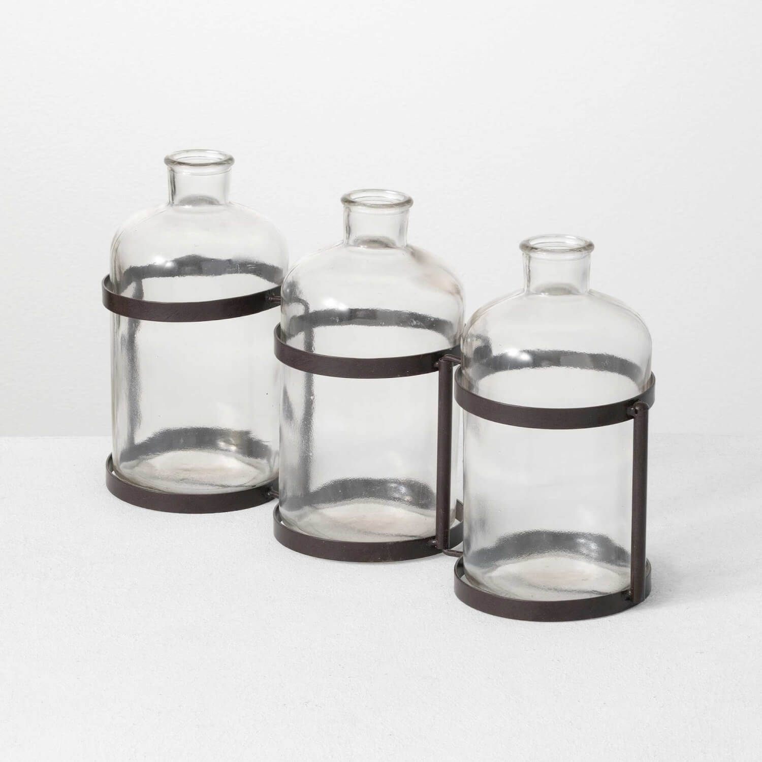 THREE BOTTLE VASE