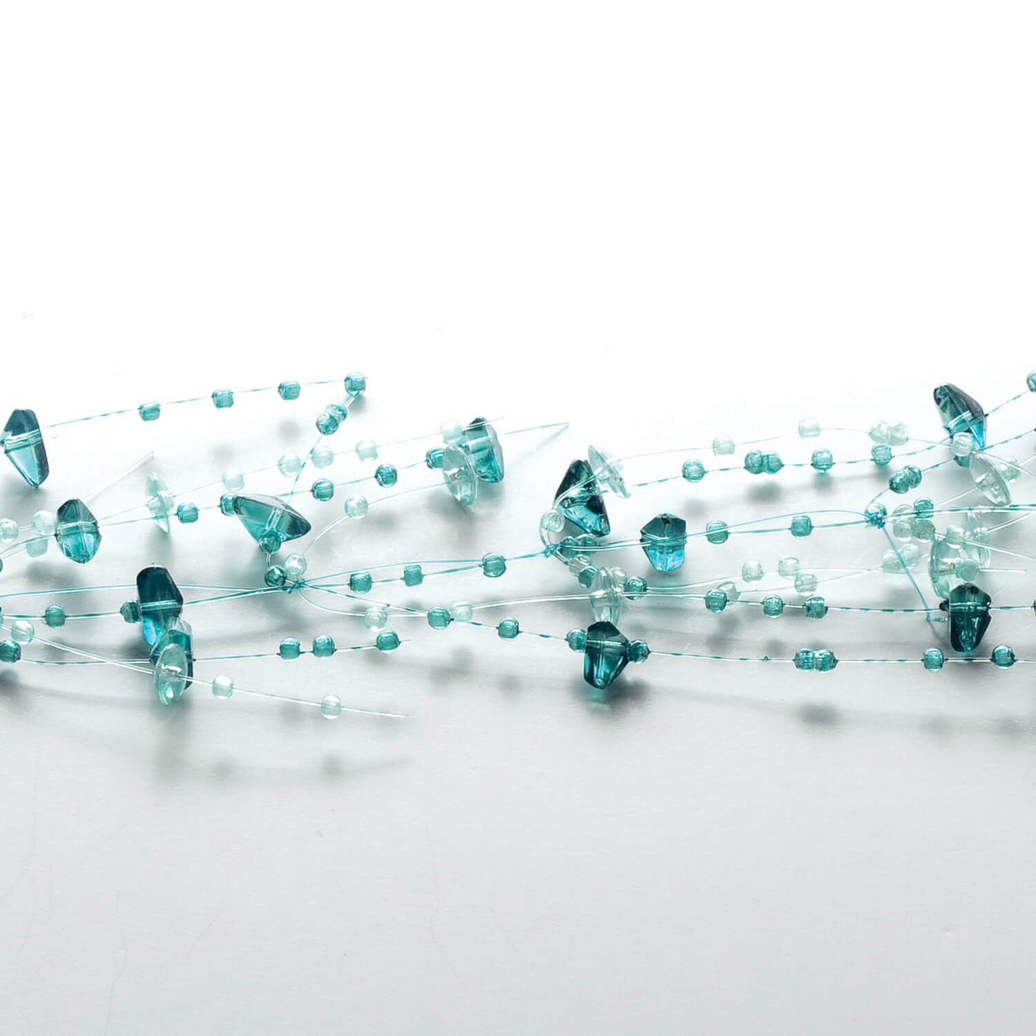 BLUE MIST BEAD GARLAND