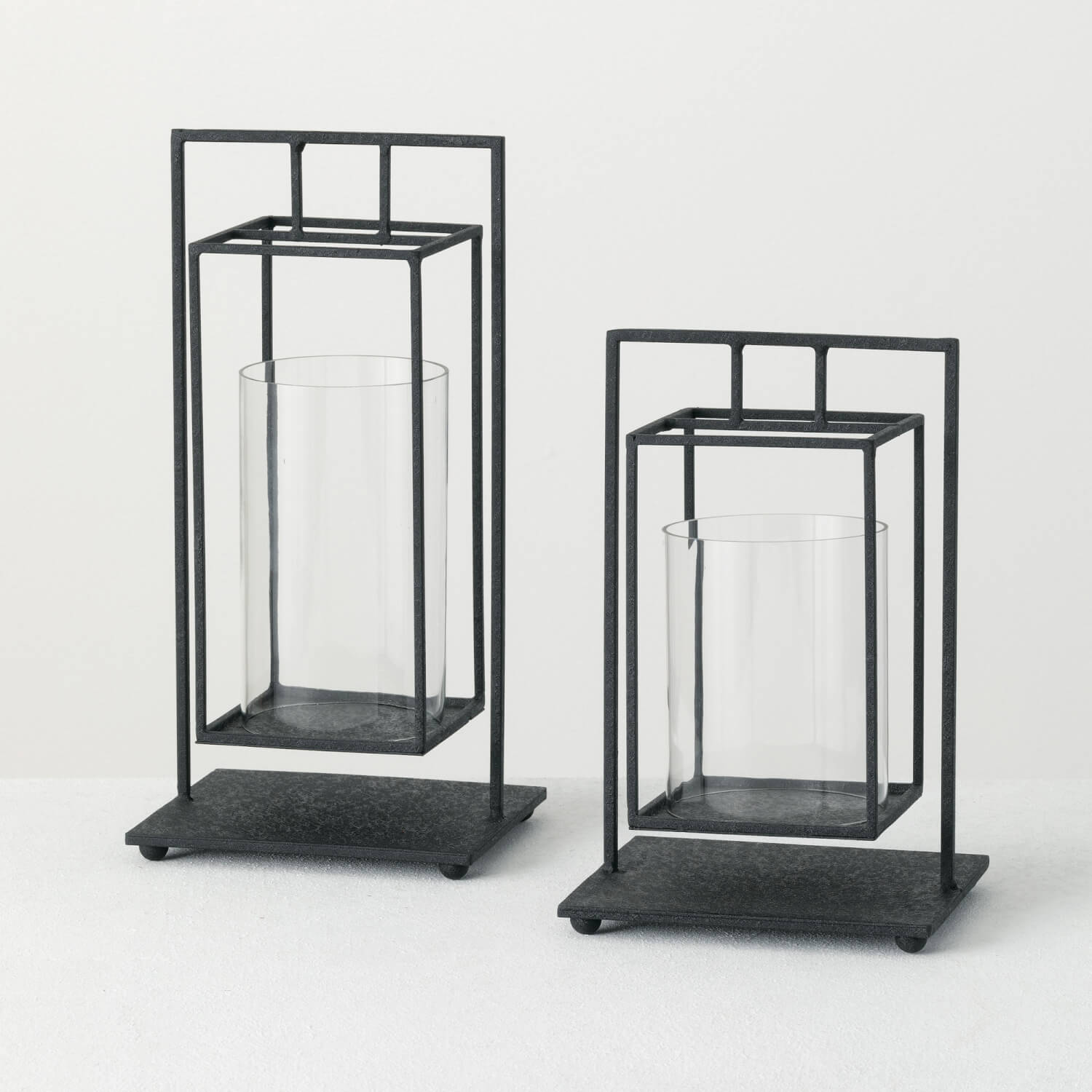 HURRICANE LANTERN SET OF 2