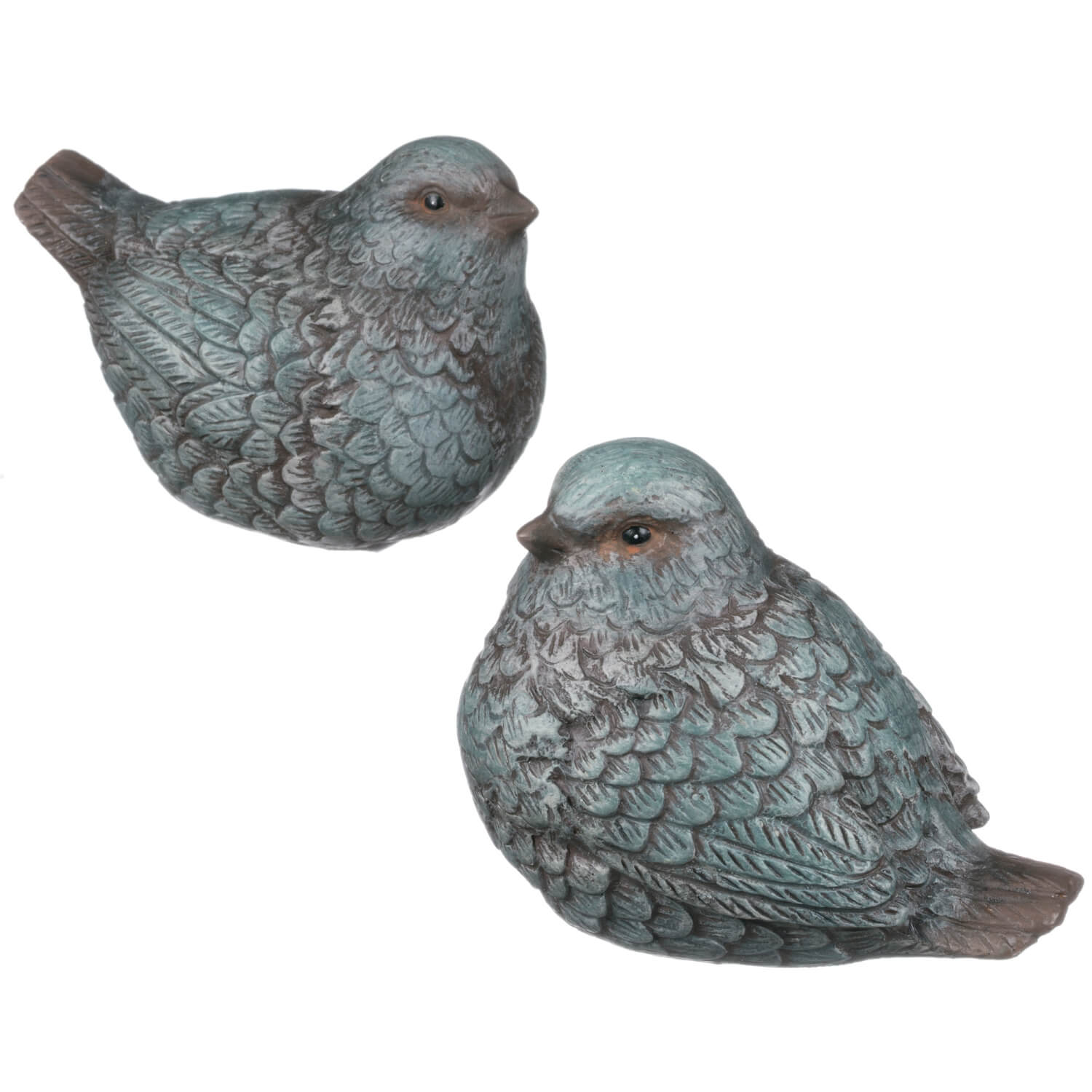 CHUBBY BIRD FIGURINE 2 Asst