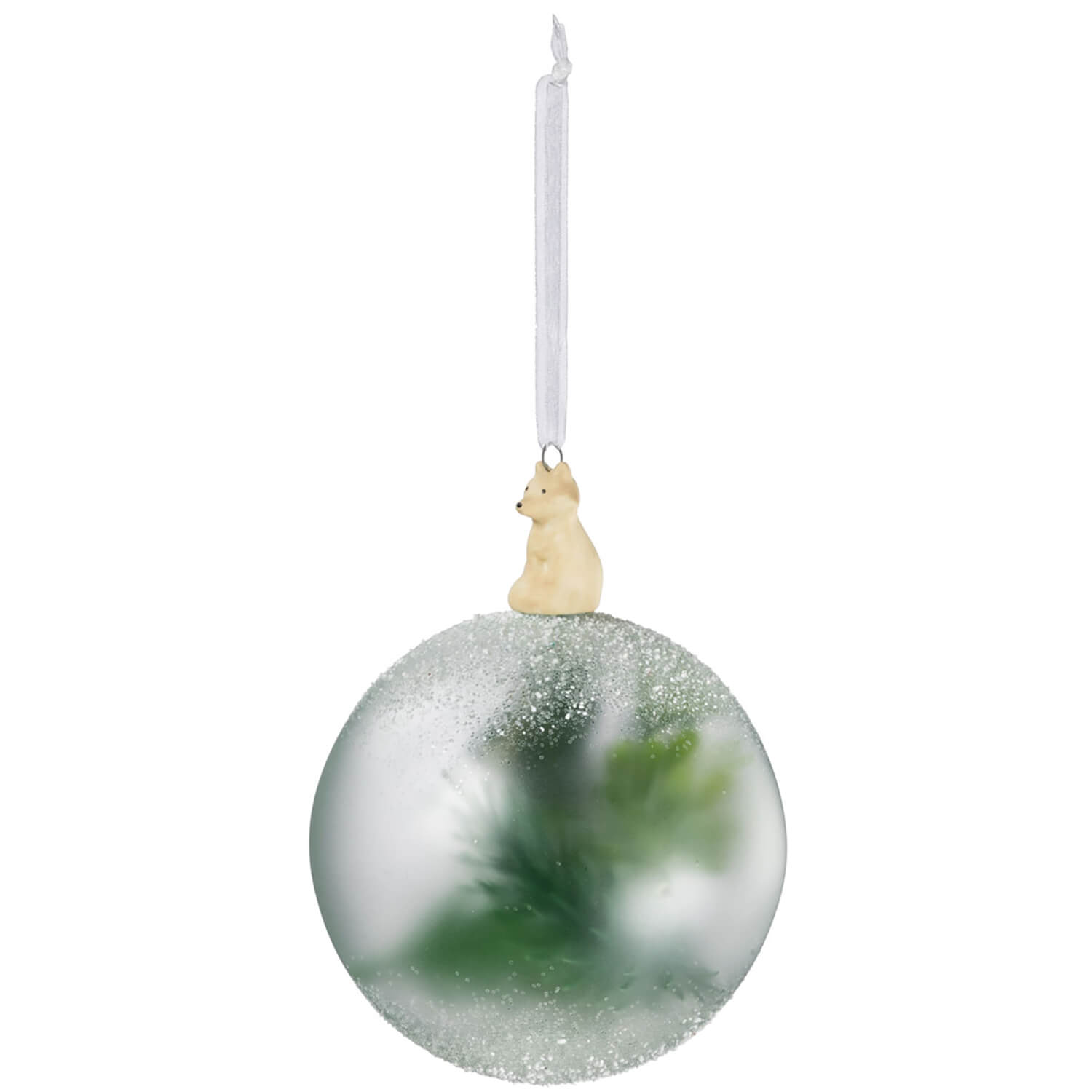 FROST BOTANICAL BALL ORNAMENT