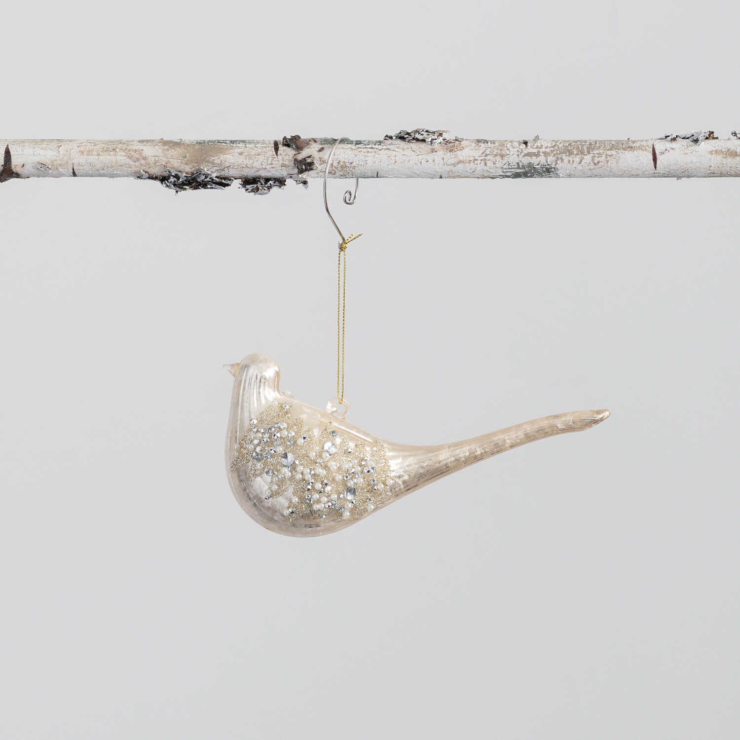 BEADED BIRD ORNAMENT