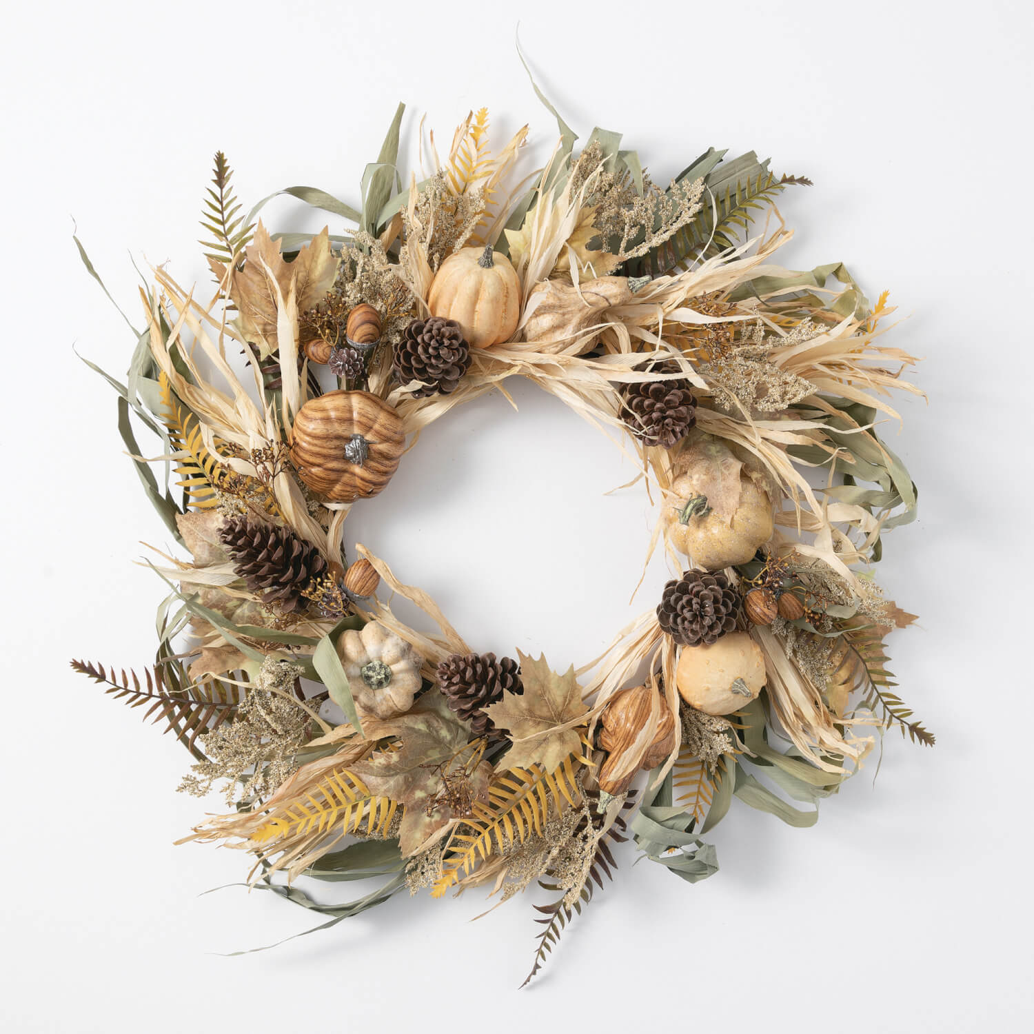 PUMPKIN HUSK WREATH