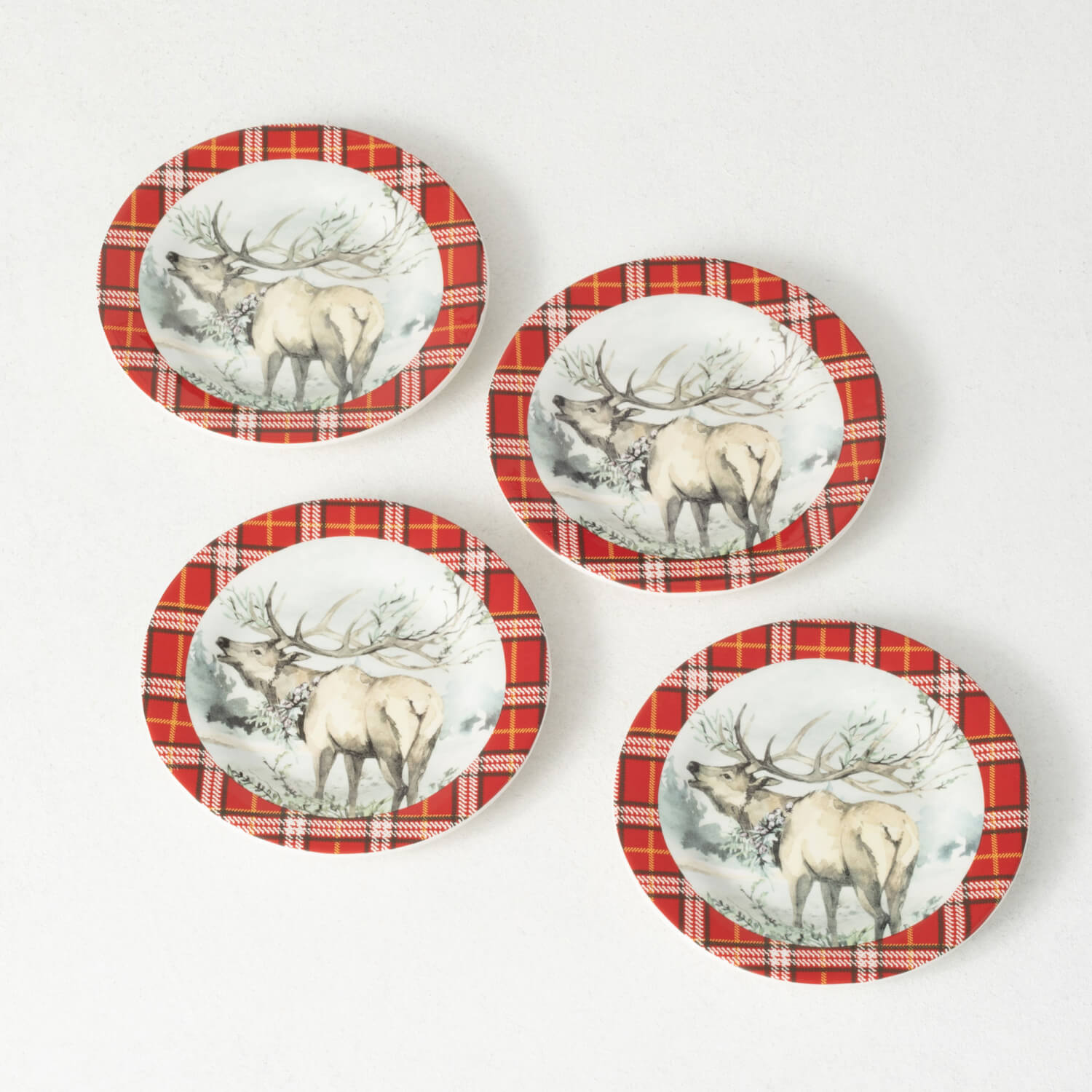 ELK SNACK PLATE Set 4