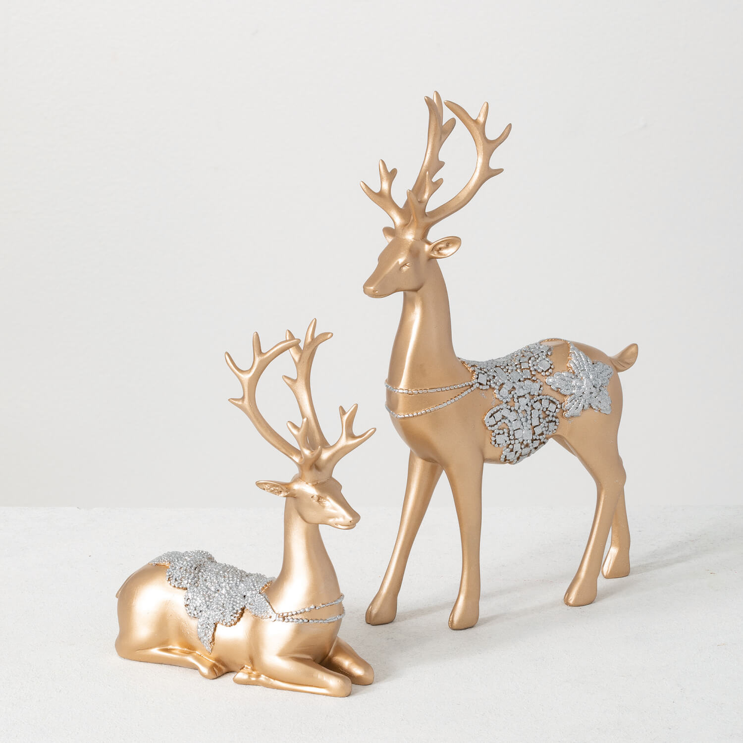 GOLD TABLETOP DEER 2 ASST