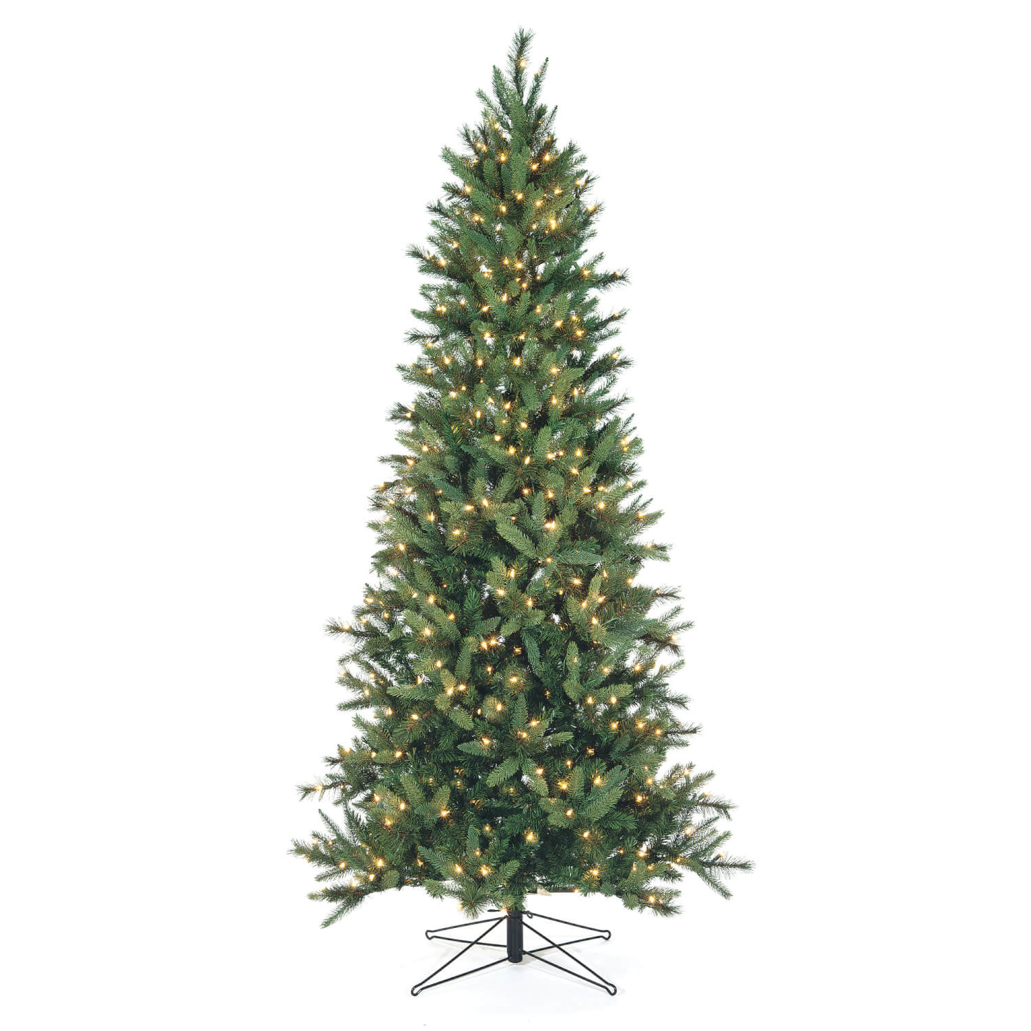 7'6"H MIXED LIGHTED FIR TREE